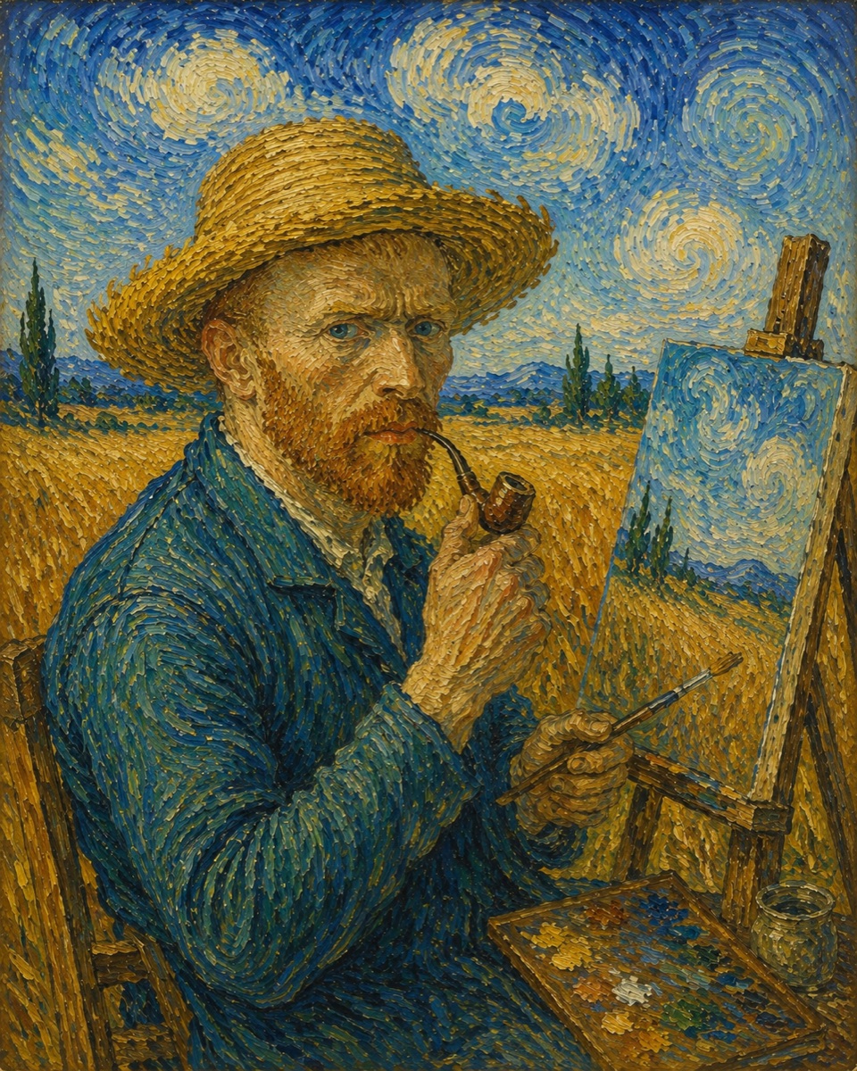 The Painter with the Pipe