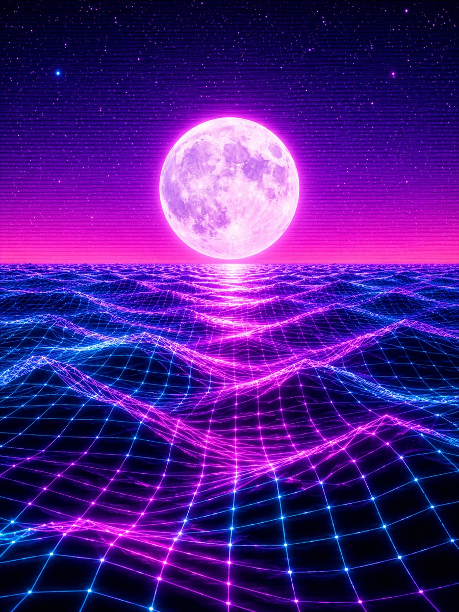 Wireframe Sea