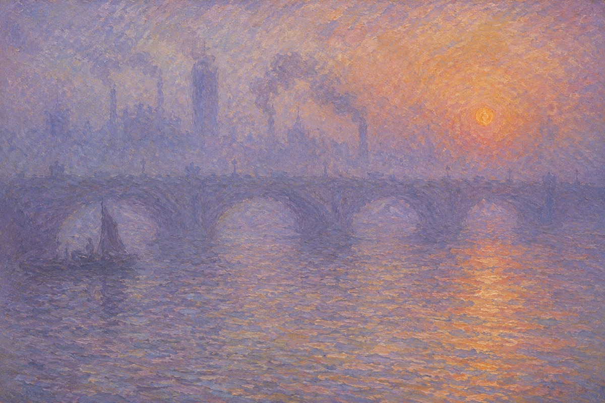 Bridge in the London Fog