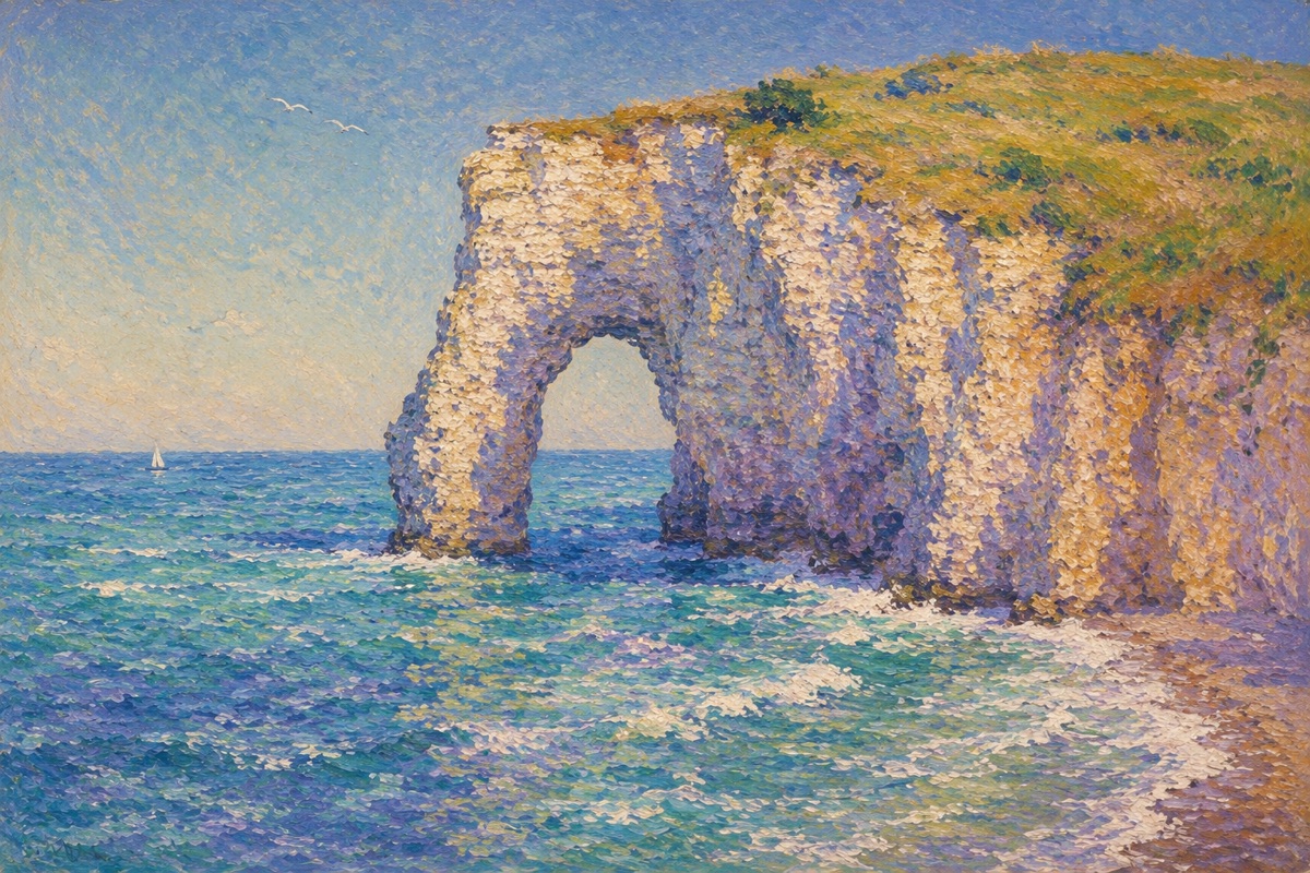 The Cliffs at Étretat