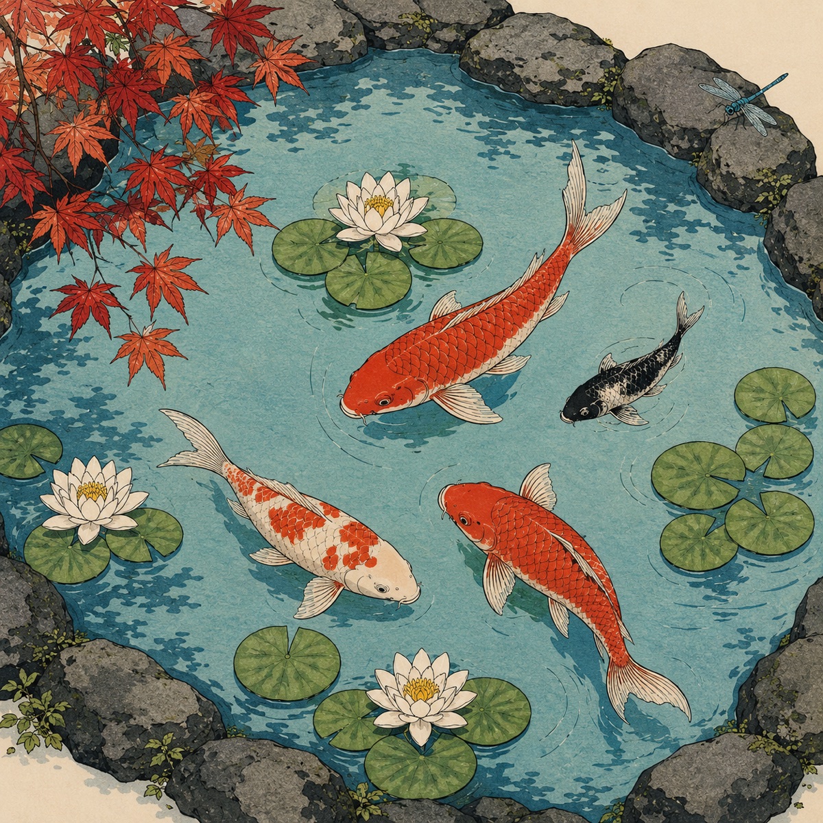 The Carp in the Pond