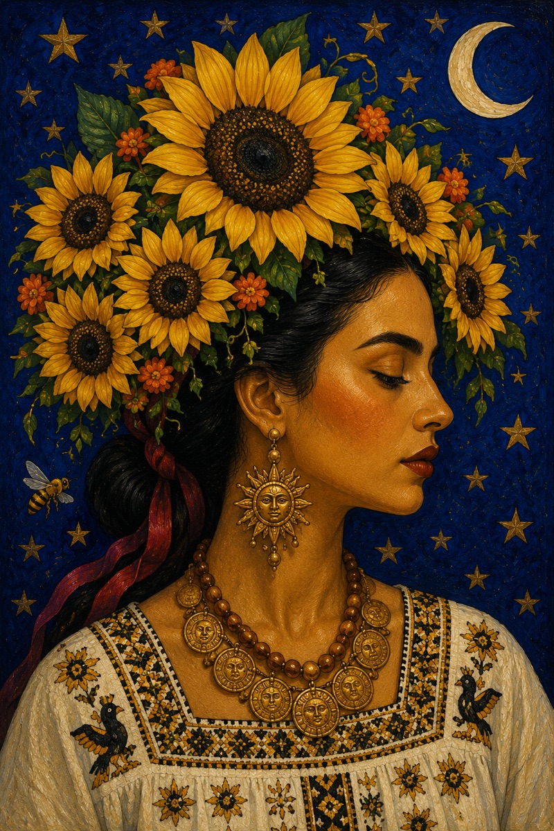 Sunflower Crown