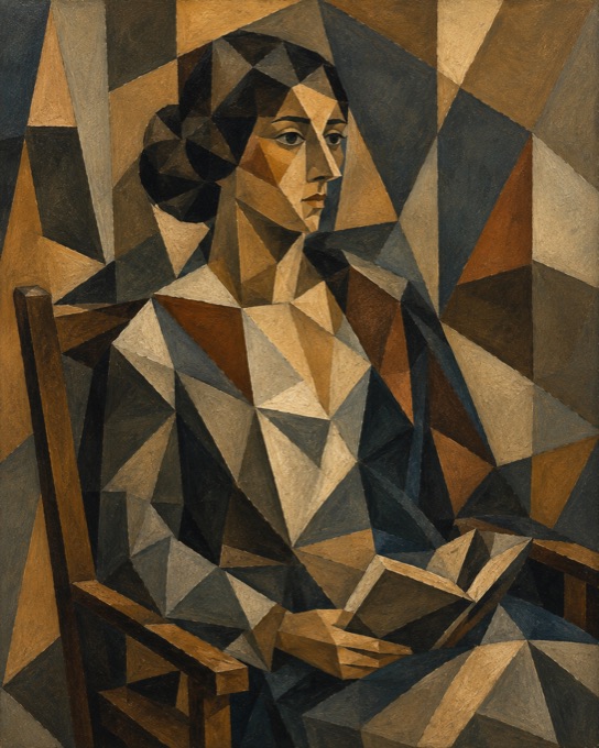 The Reader in Ochre