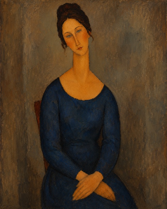 Stefan Adler — Woman in Blue