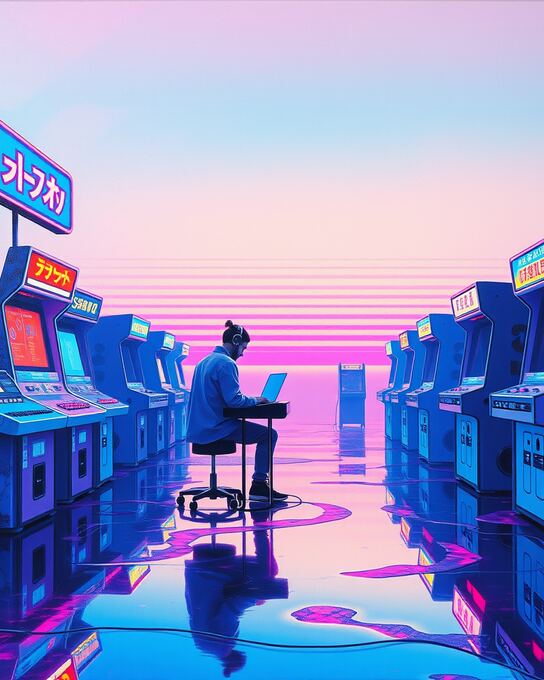 Lysander Vale — Neon Arcade Echoes