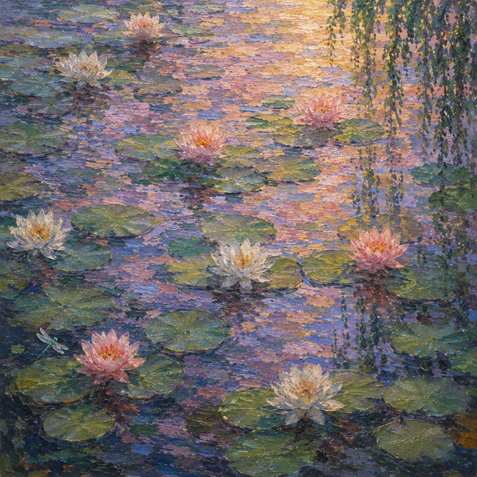 Dawn on the Pond