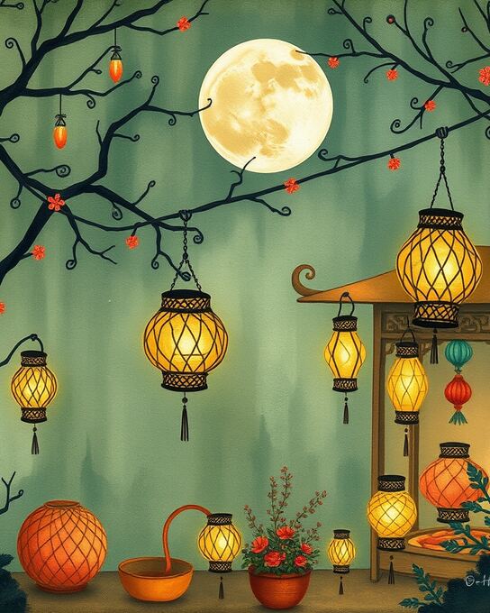 Elara Voss — Lanterns of the Night Bazaar