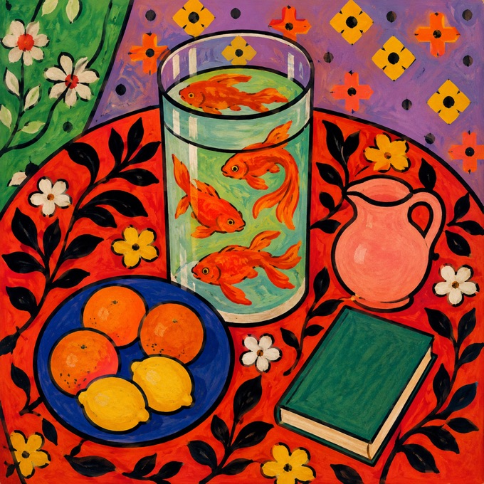 Still Life with Goldfish