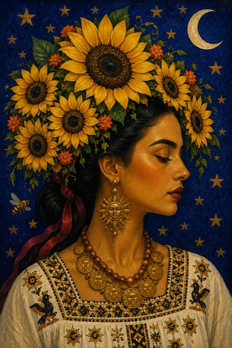 Sunflower Crown