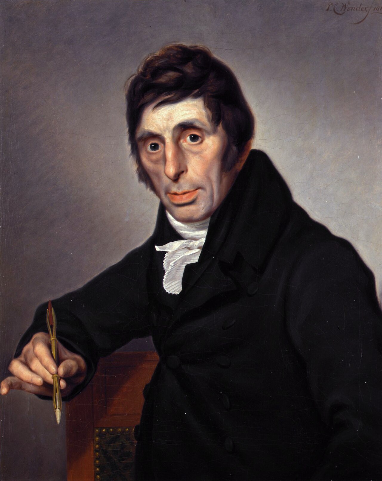 Portrait of Abraham van Strij