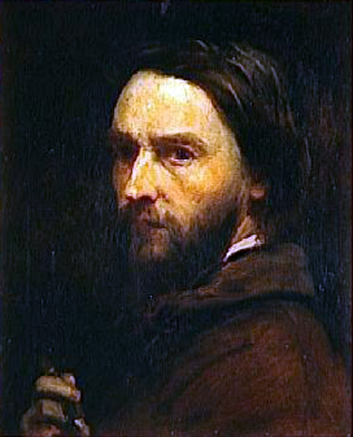 Self-portrait by Adolphe-Félix Cals
