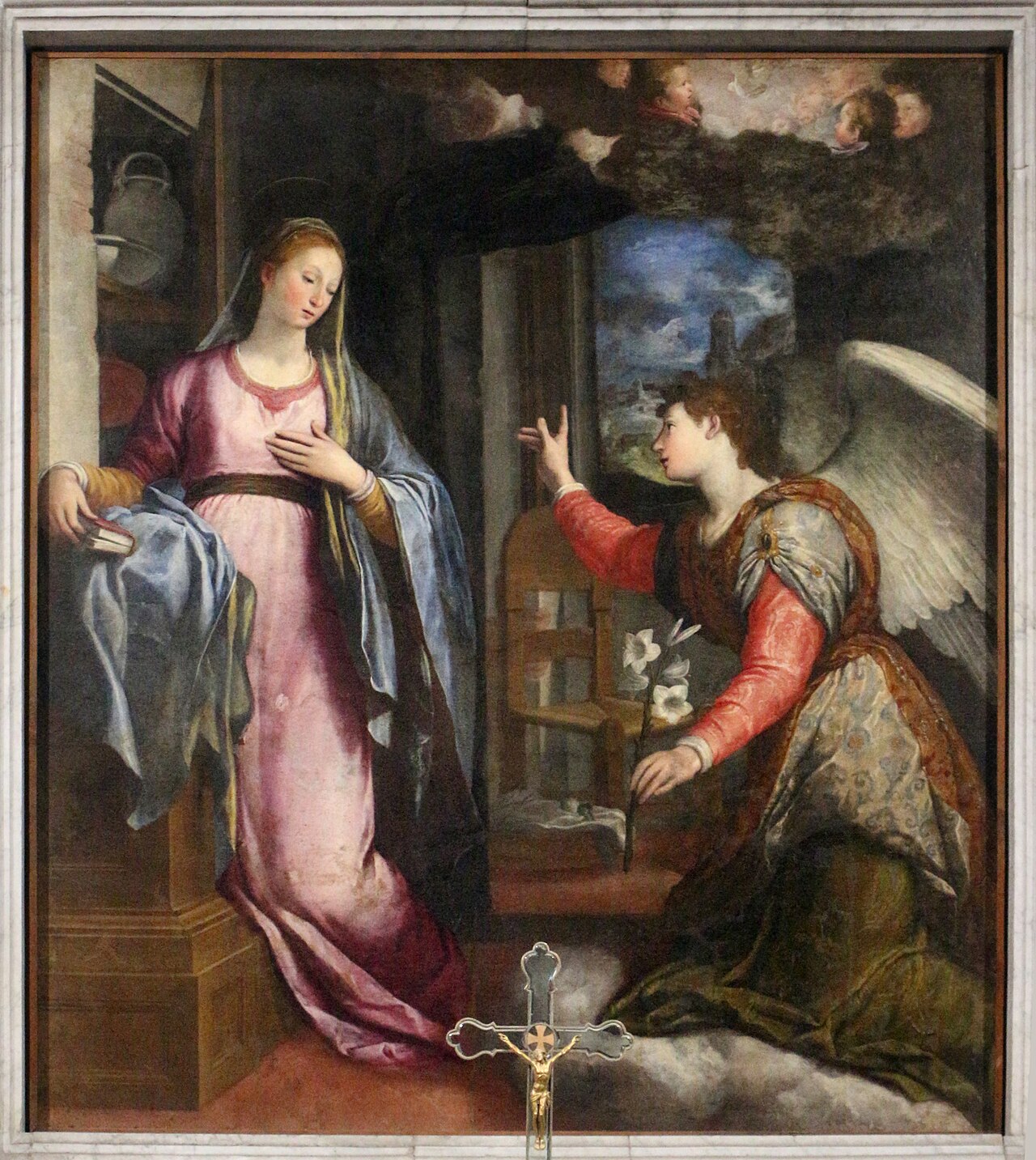Annunciation by Agostino Ciampelli