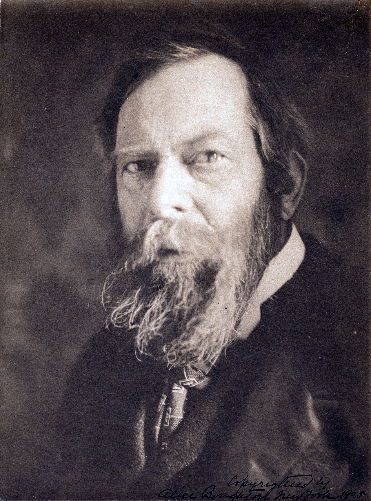 Portrait of Albert Pinkham Ryder