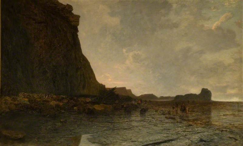 Whitby Scaur, Yorkshire by Alfred William Hunt