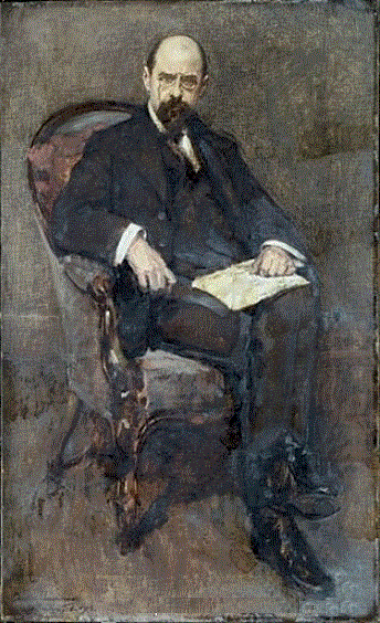 Portrait of André Cluysenaar