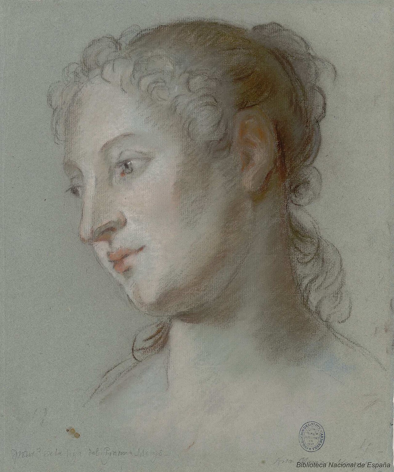 Selfportrait by Anna Maria Mengs