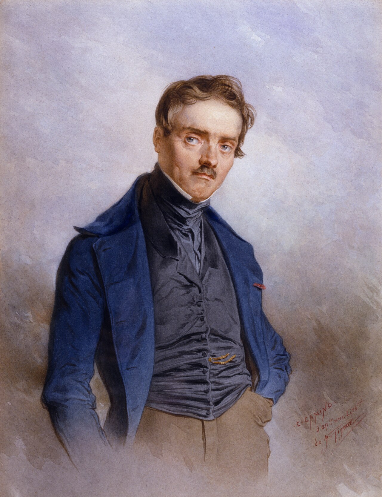 Portrait of Antoine-Louis Barye