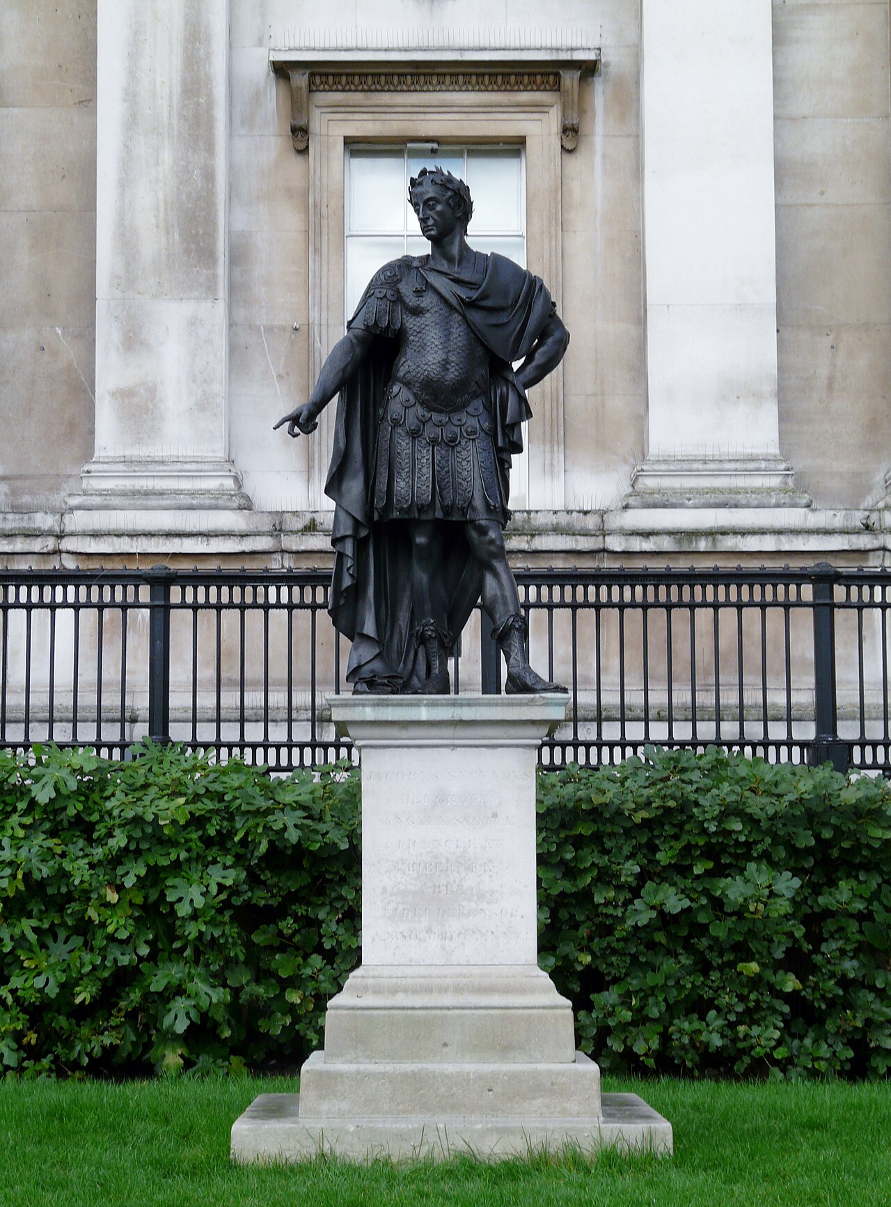 Statue of James II by Artus Quellinus III