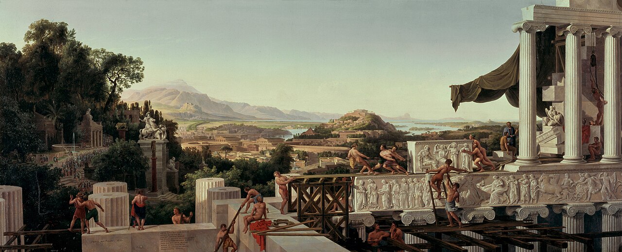 View into the Heyday of Greece by August Ahlborn