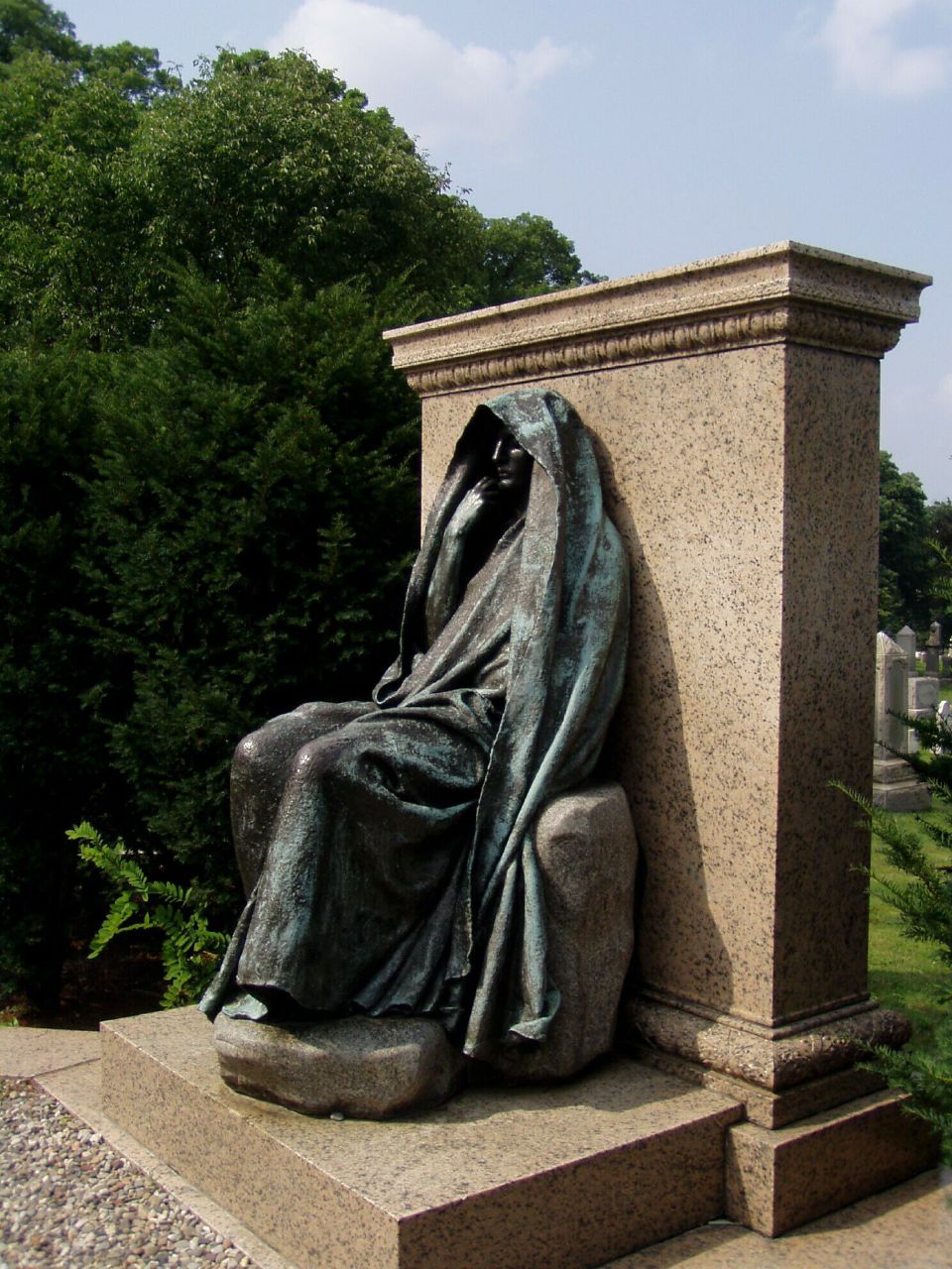 Adams Memorial by Augustus Saint-Gaudens