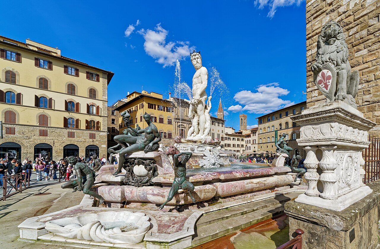 Fountain of Neptune by Baccio Bandinelli