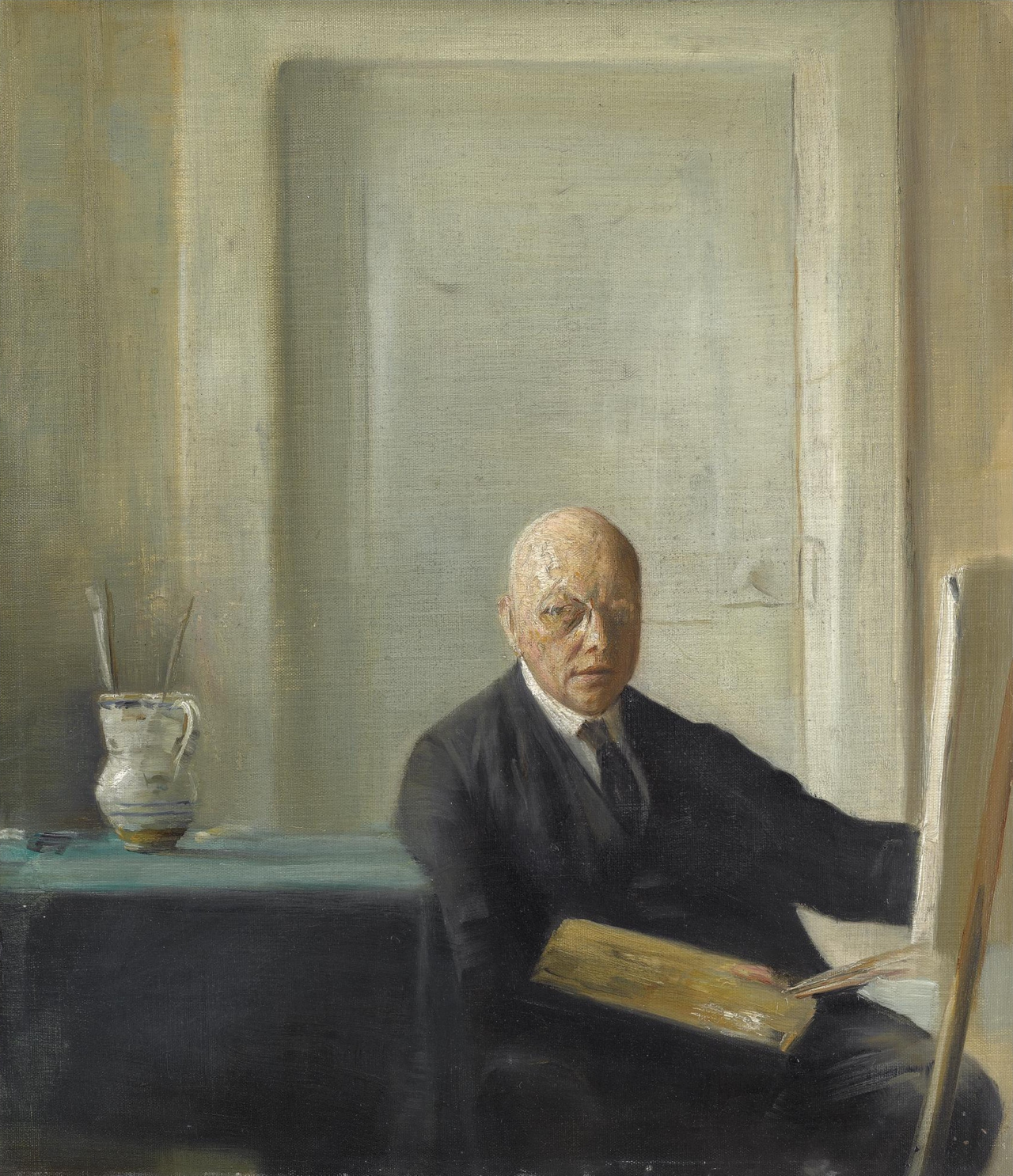 Portrait of Carl Holsøe