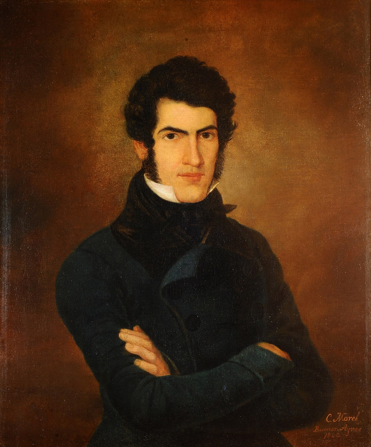 Portrait of Don Florencio Escardó by Carlos Morel