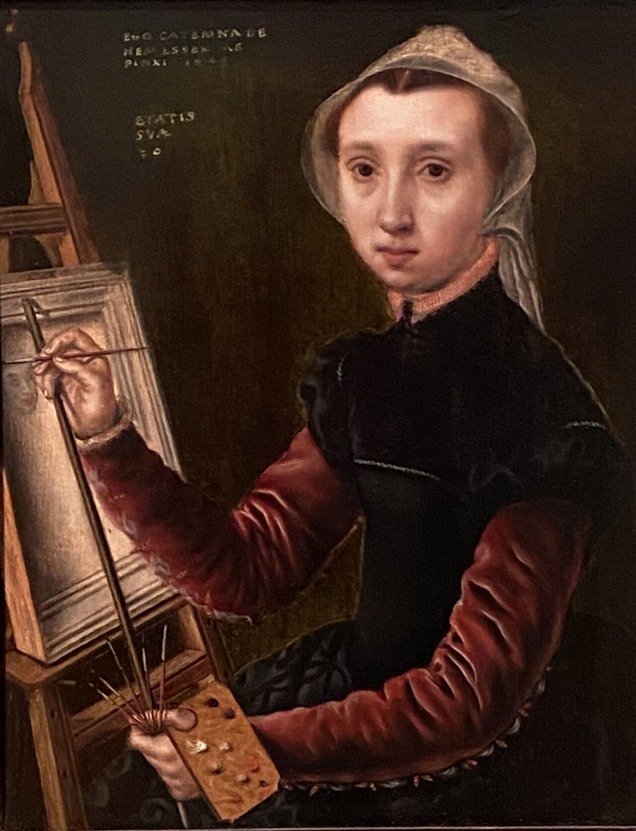 Portrait of Catarina van Hemessen
