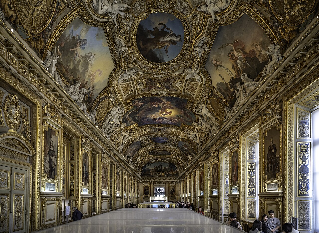 Galerie d'Apollon by Charles Le Brun