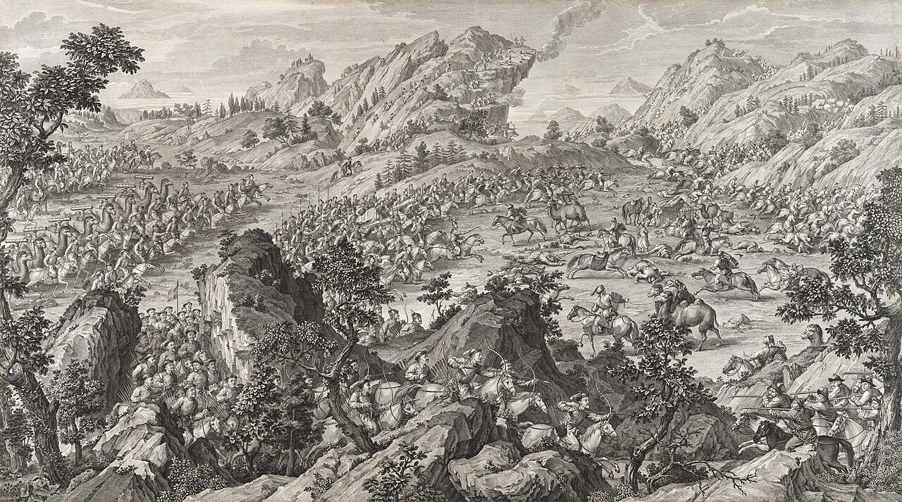 Battle of Arcul by Charles-Nicolas Cochin