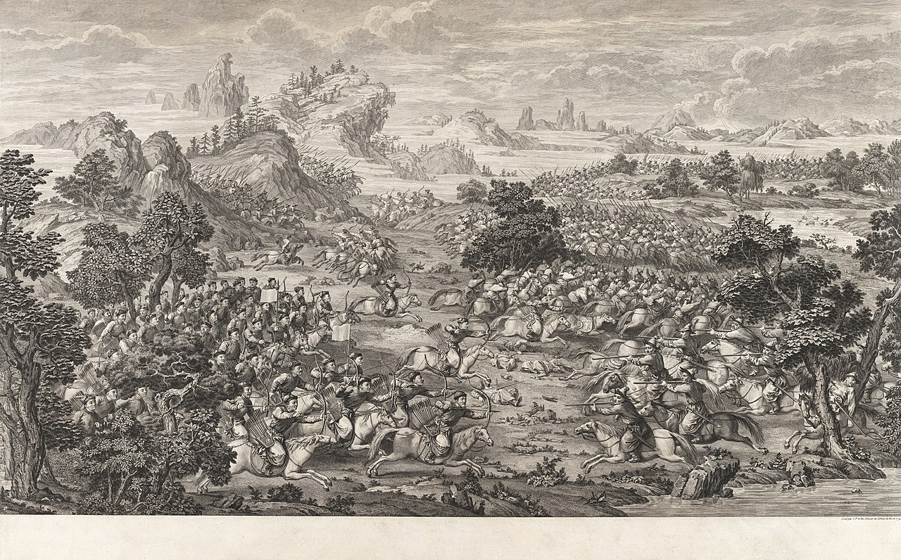 Victory of Khorgos by Charles-Nicolas Cochin