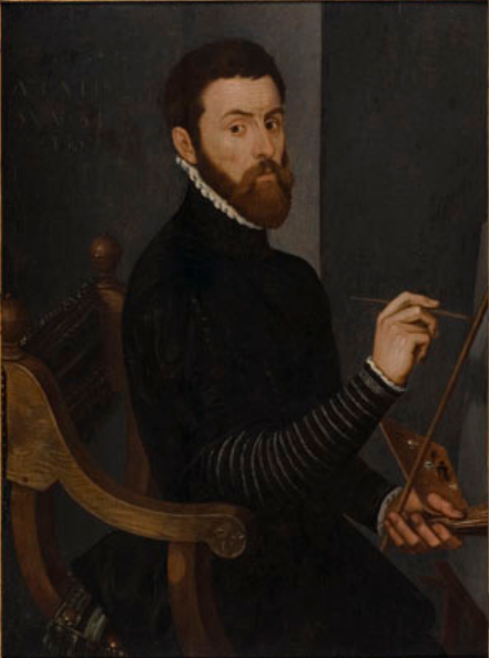 Self-portrait by Chrispijn van den Broeck