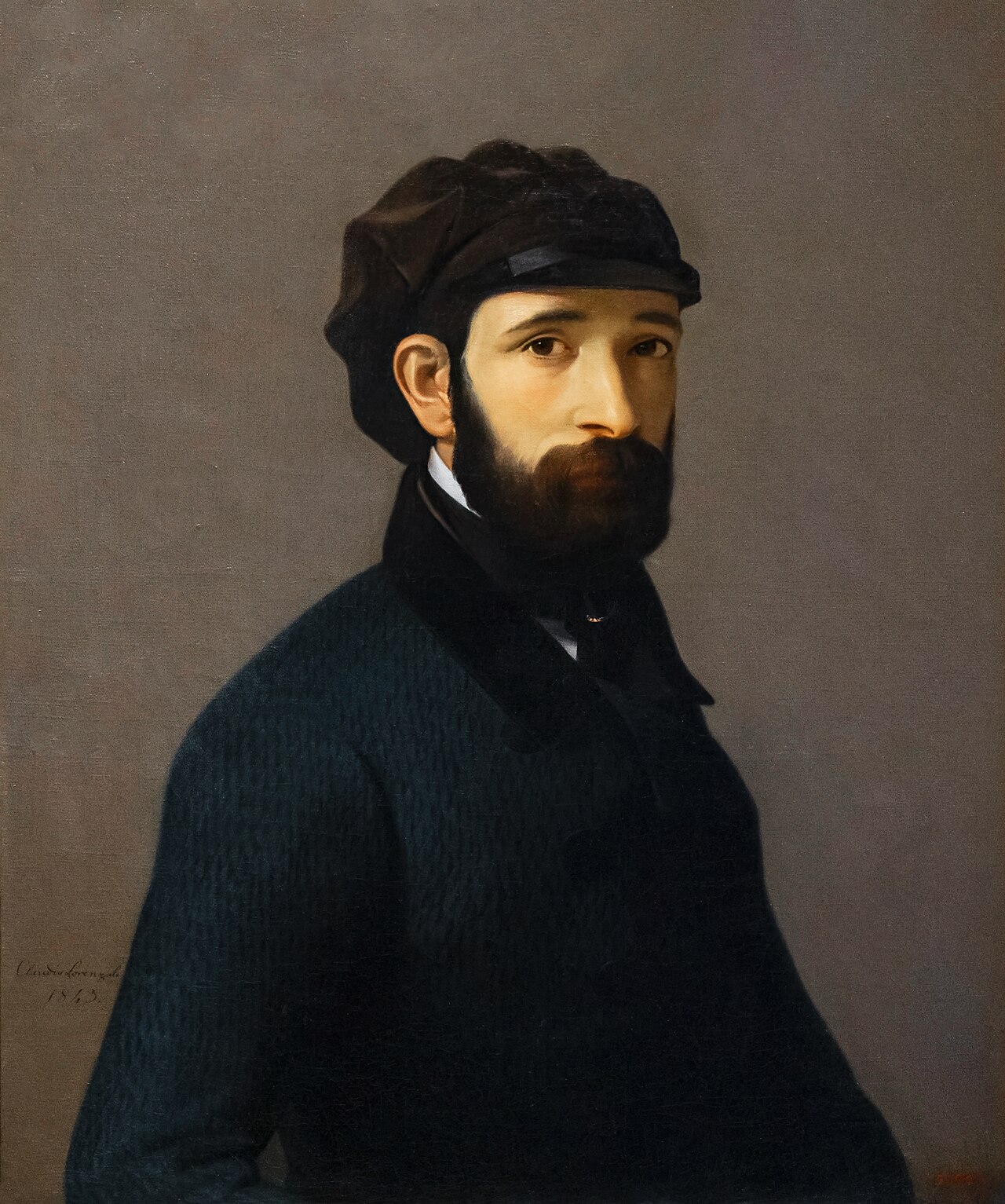 Self-portrait by Claudi Lorenzale