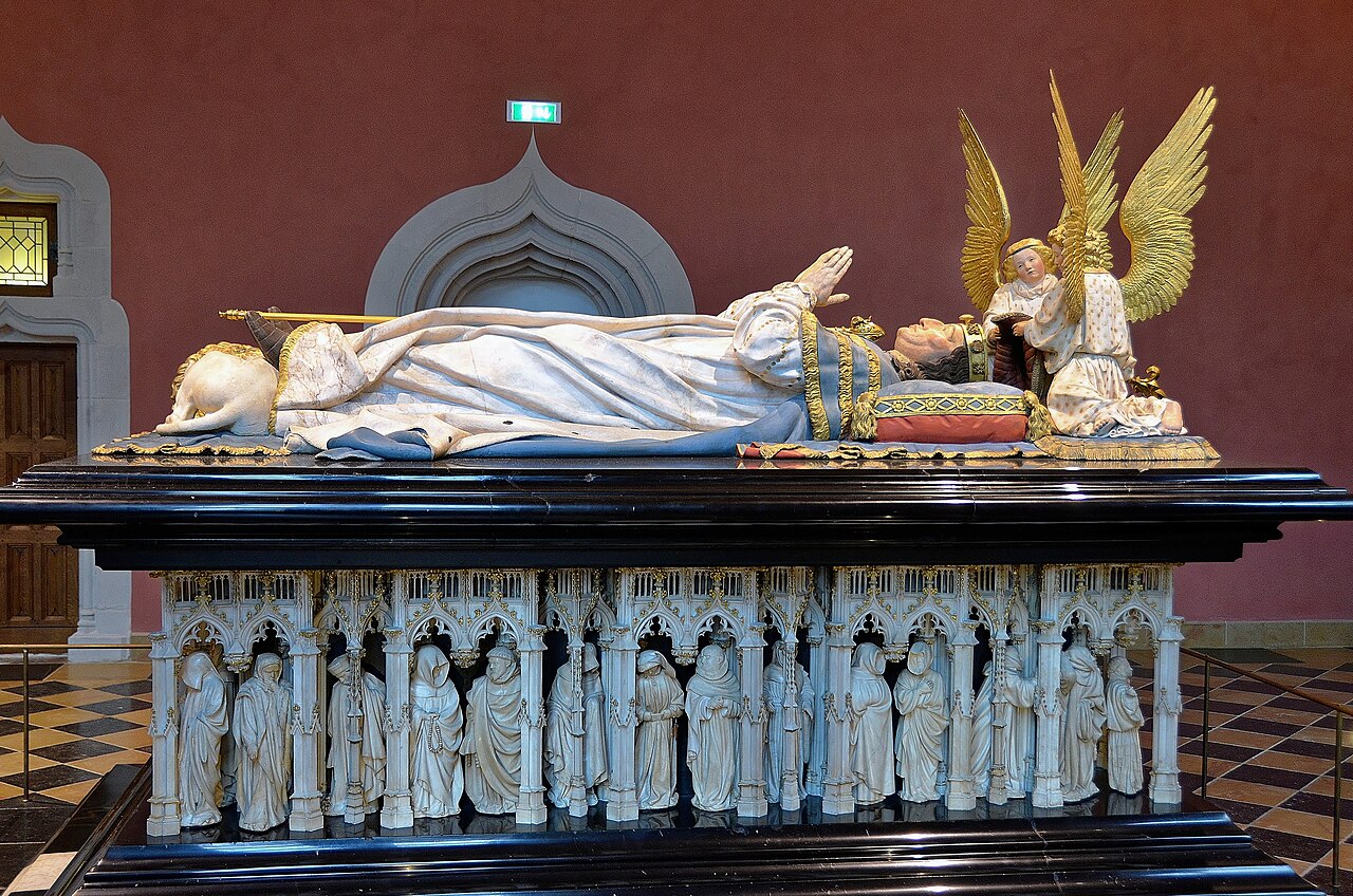 tomb of Philip II the Bold by Claus Sluter