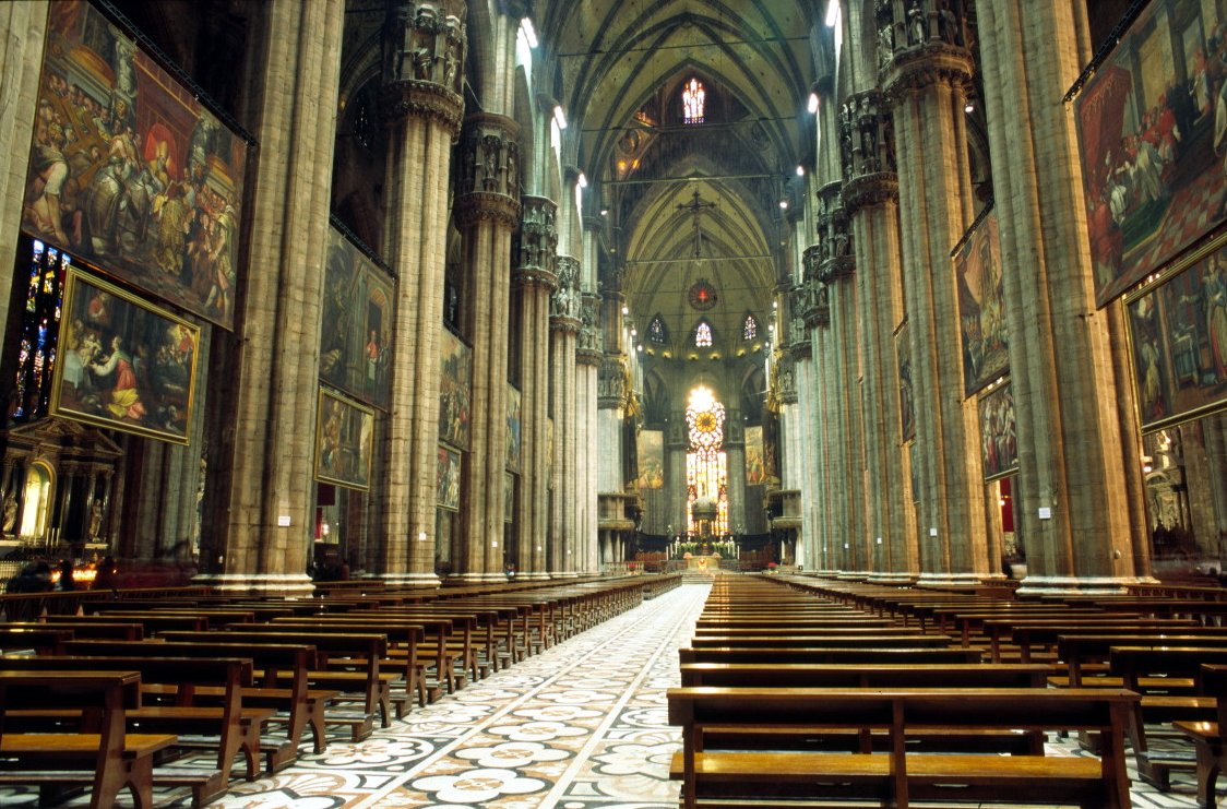 Quadroni of St. Charles by Domenico Pellegrini