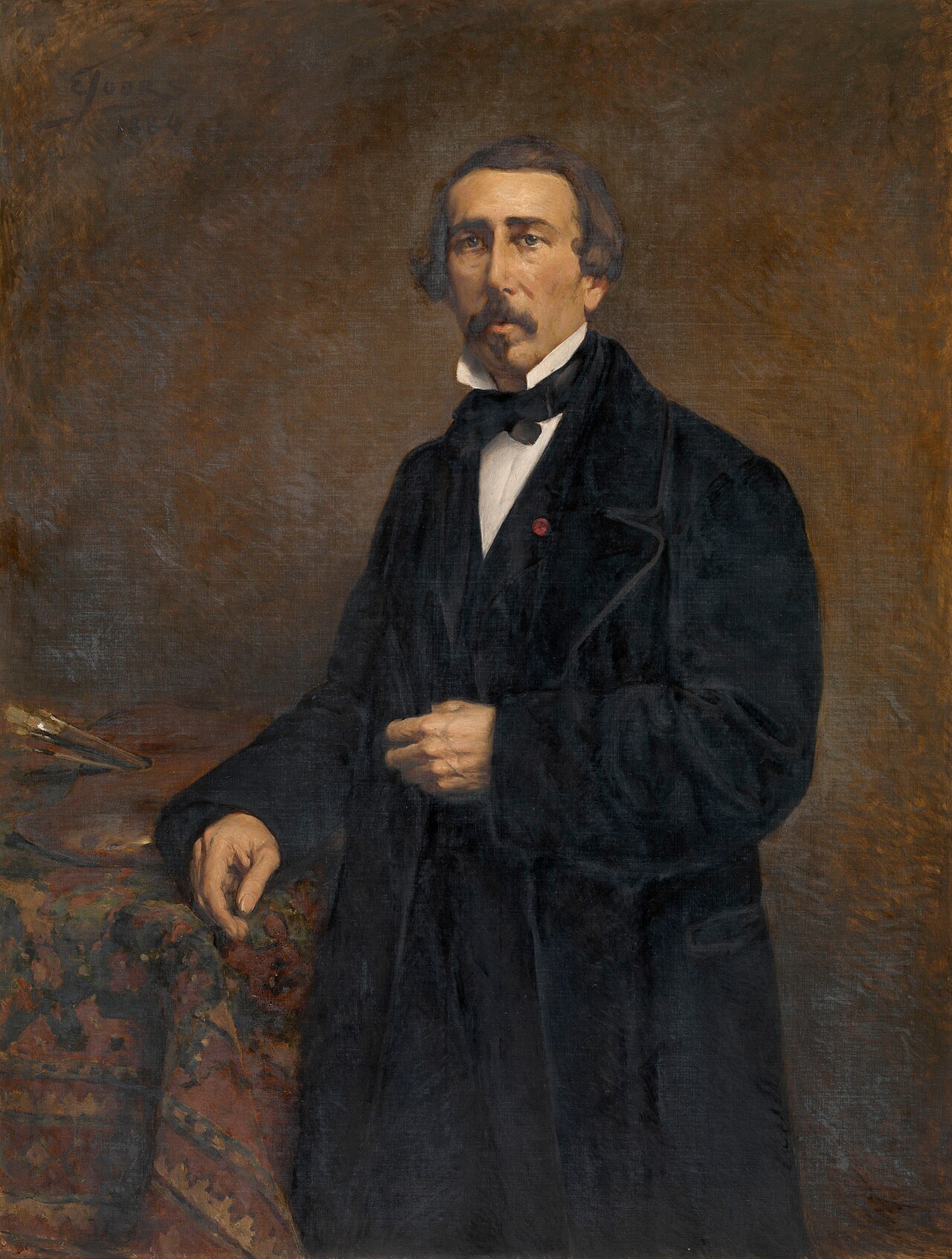The Painter Jacob Jacobs by Eugène Joors