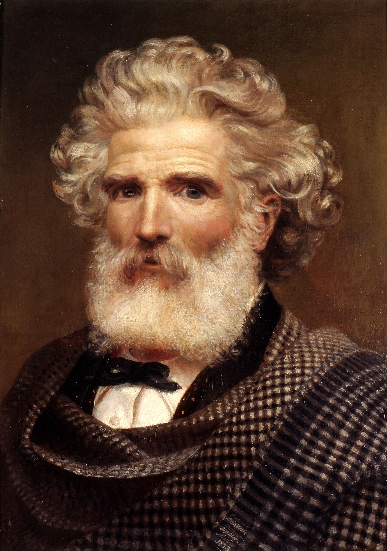 Autorretrato by Eugenio Landesio pta