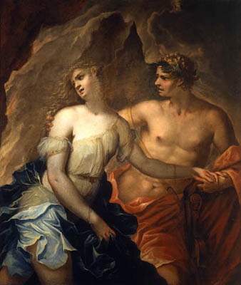 Orpheus and Euridice by Federico Cervelli