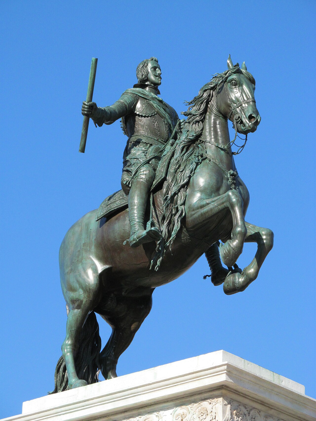 Monument to Philip IV of Spain by Ferdinando Tacca