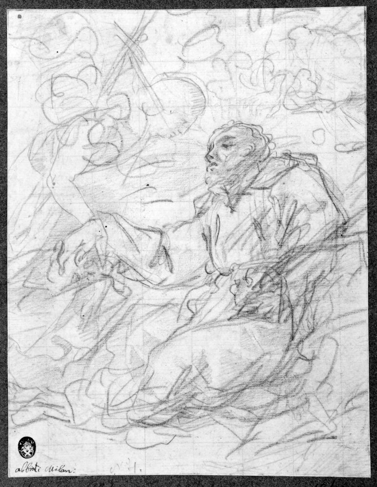 The Dying St. Francis by Filippo Abbiati