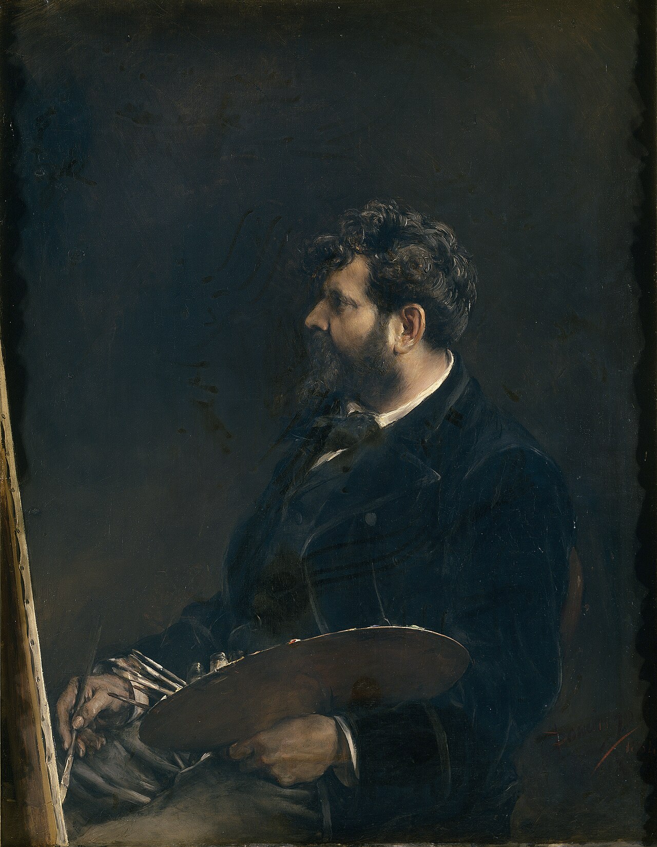 Self-Portrait by Francisco Domingo Marqués