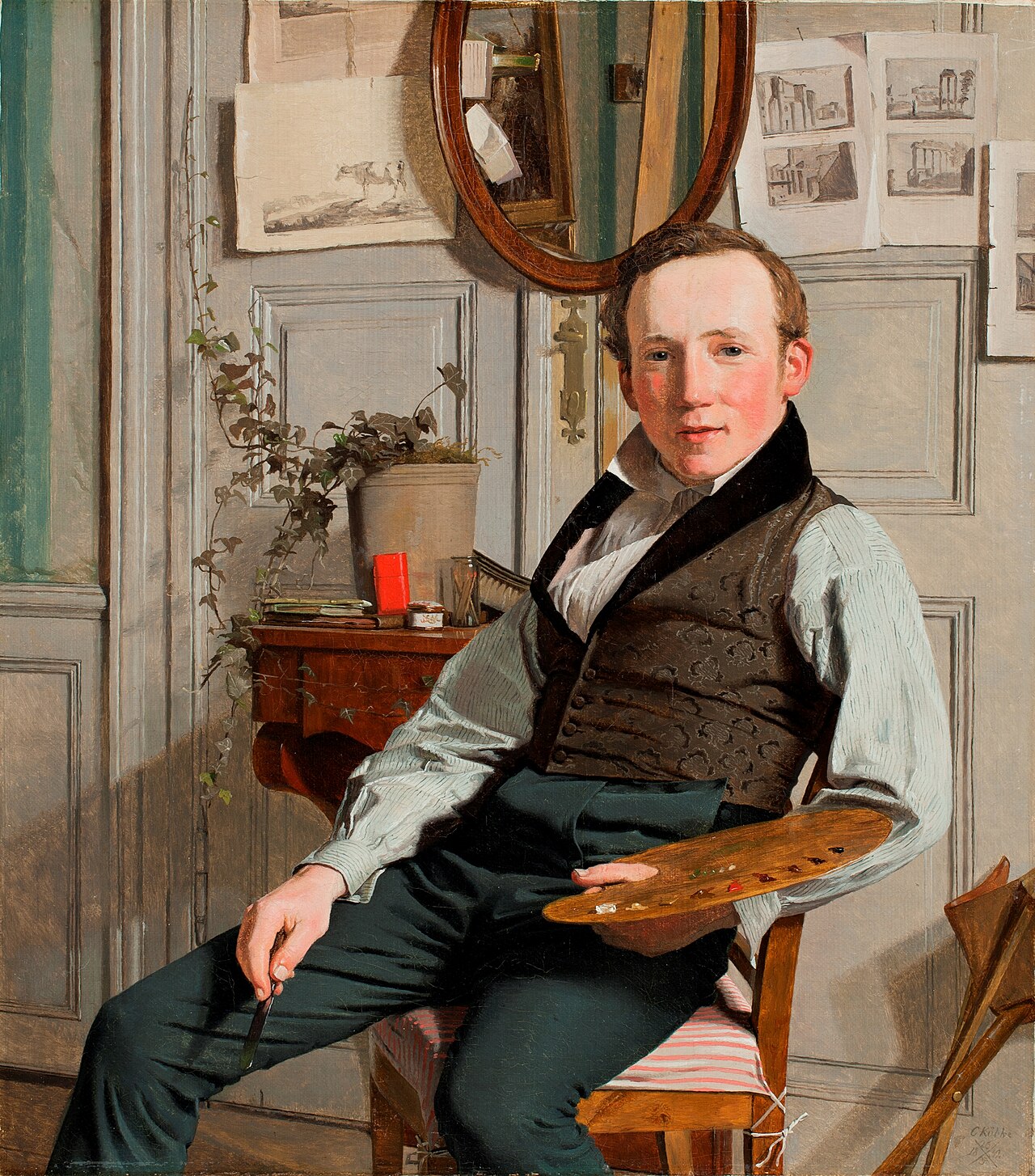 Portrait of Frederik Sødring