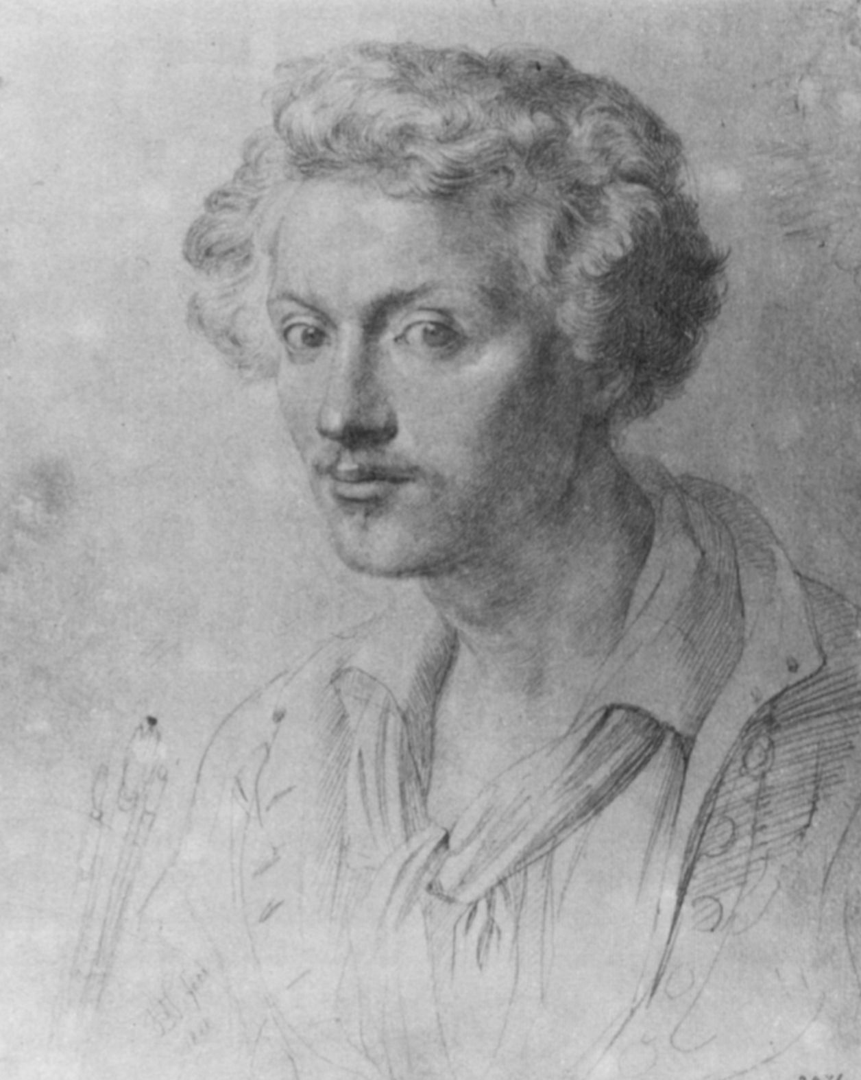 Self-portrait by Friedrich Nerly