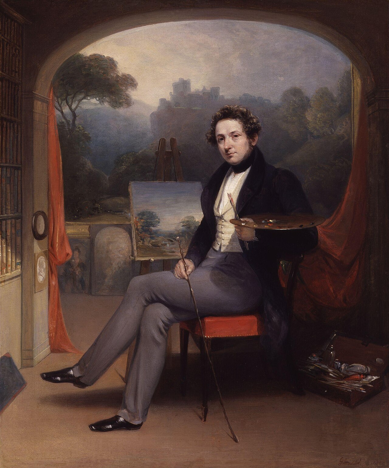 Portrait of George Arnald