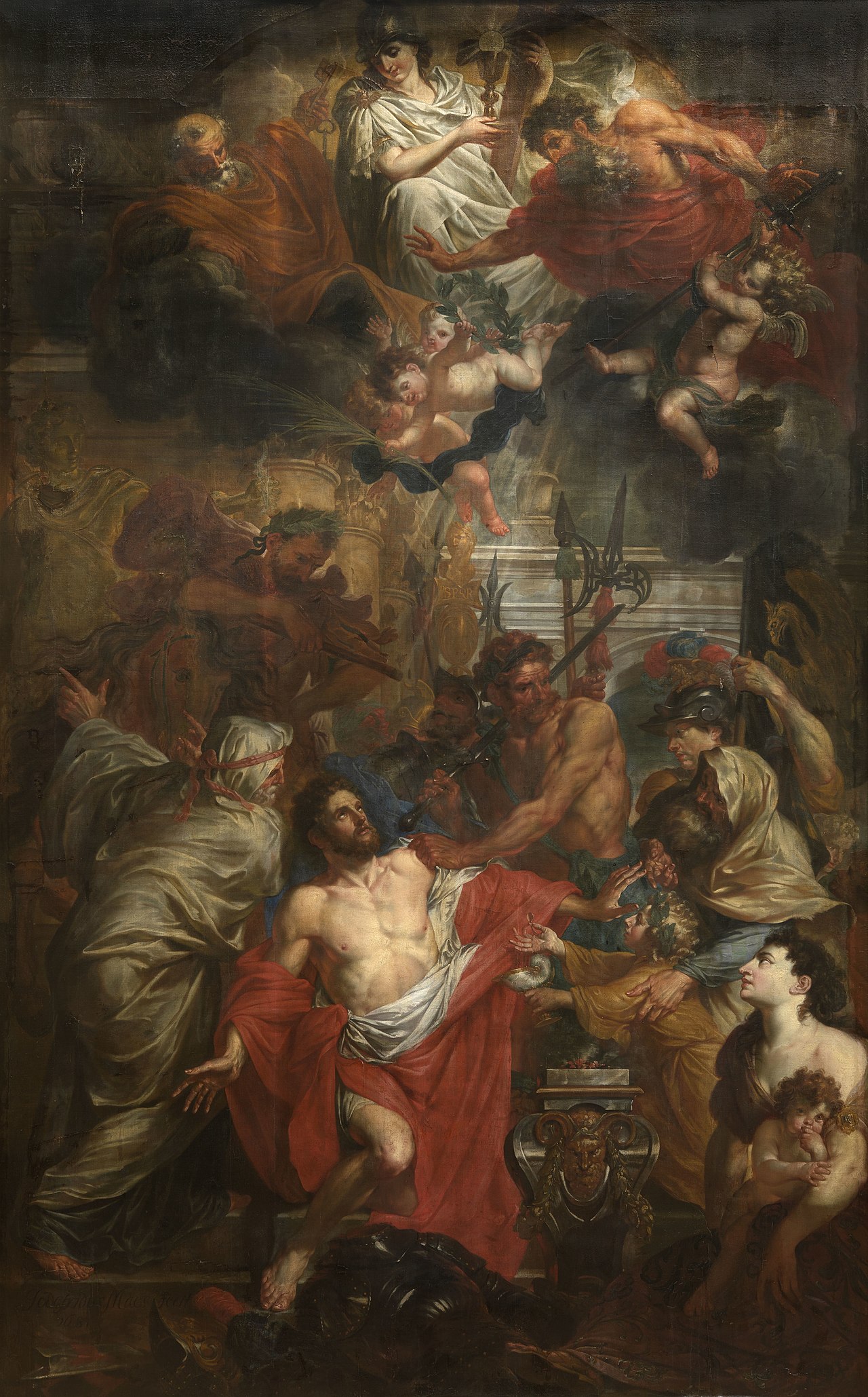 The Martyrdom of Saint George by Godfried Maes