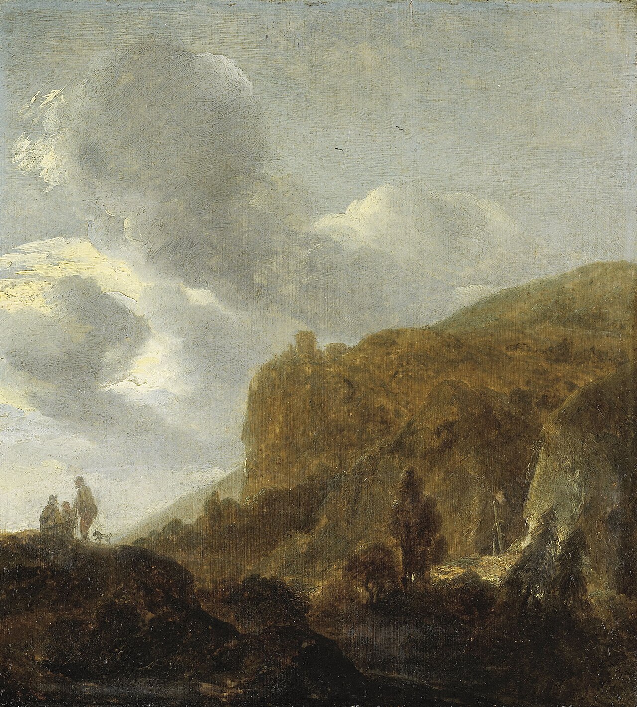 Mountain Landscape by Guillam Dubois
