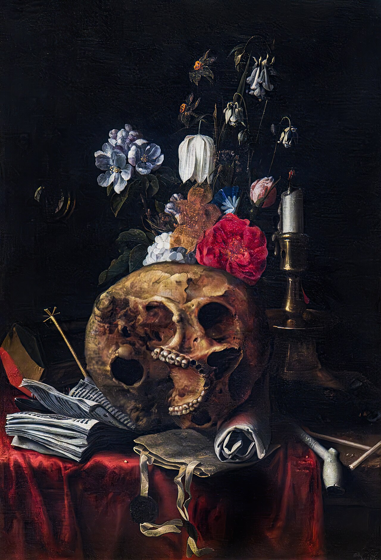 Allegory of the Vanity of Life by Hendrick Andriessen