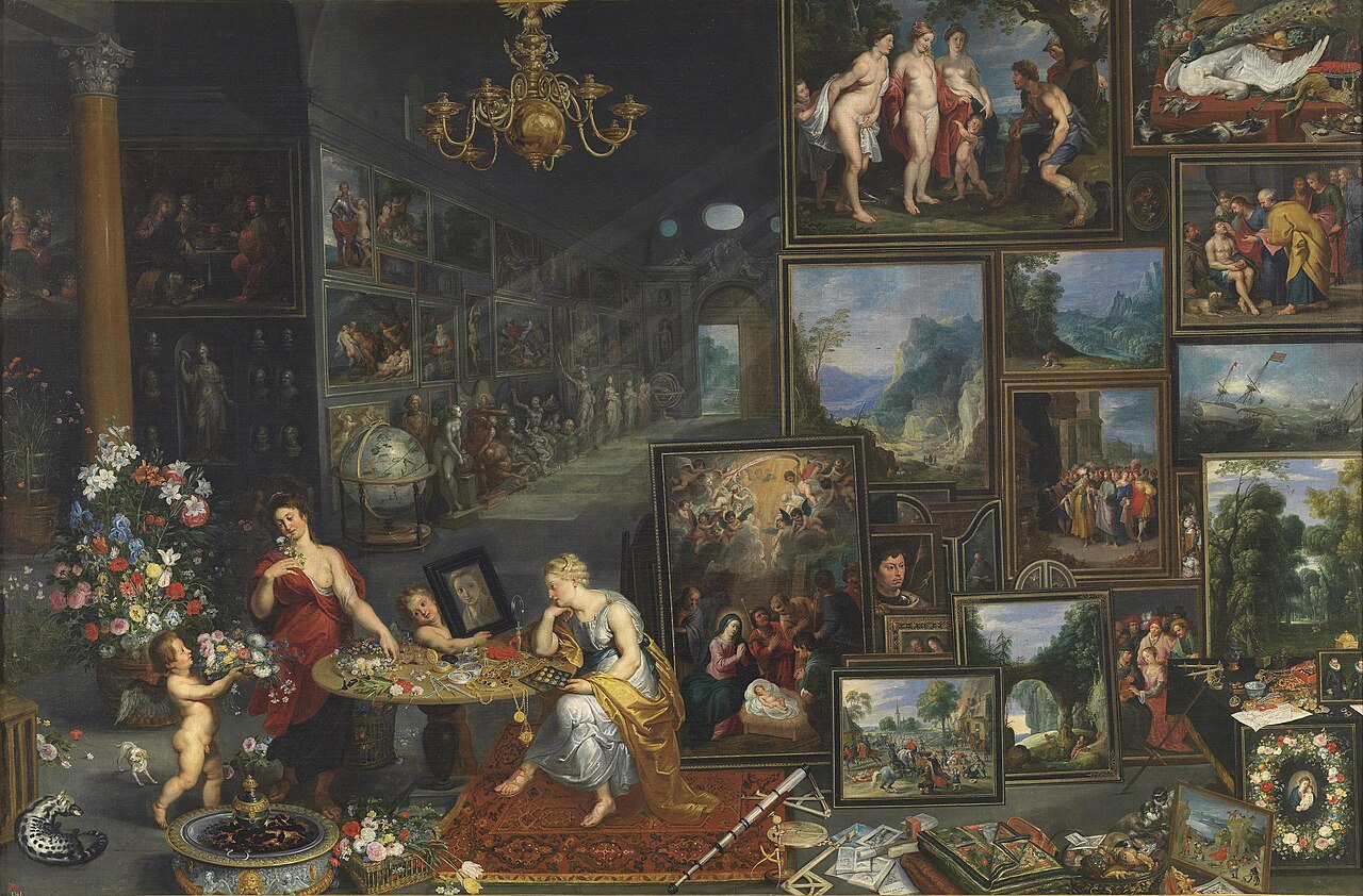 Allegory of Sight and Smell by Hendrick van Balen the Elder