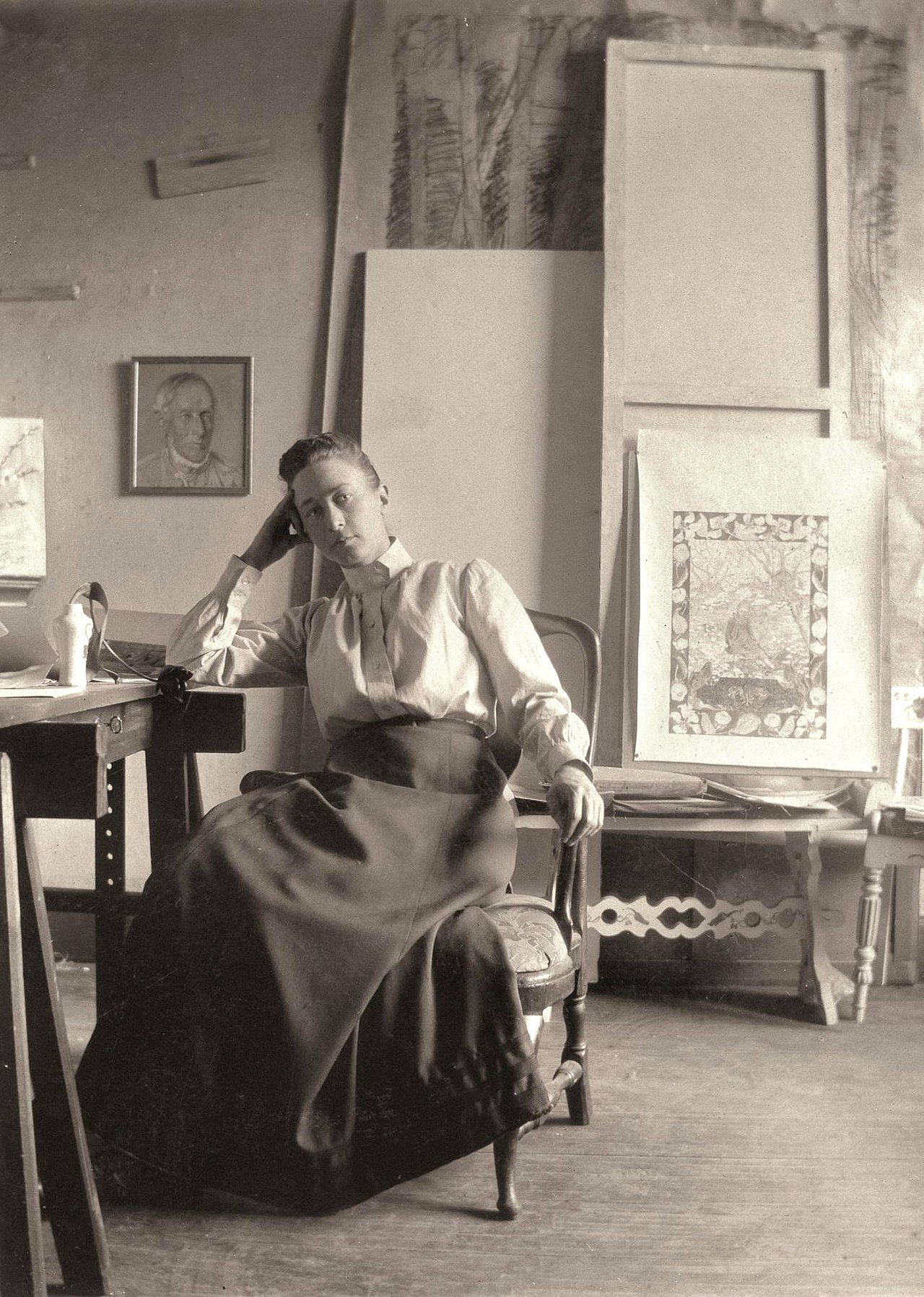 Portrait of Hilma af Klint