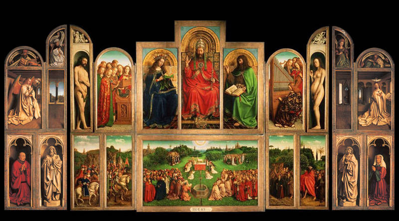 Ghent Altarpiece by Hubert van Eyck